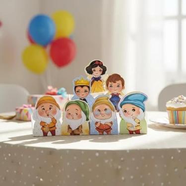 Imagem de Forminhas para Doces Tema Branca de Neve Cut — Decoração de Festa Infantil, Lembrancinha, Mesa de Doces Personalizada — Kit com 50 unidades