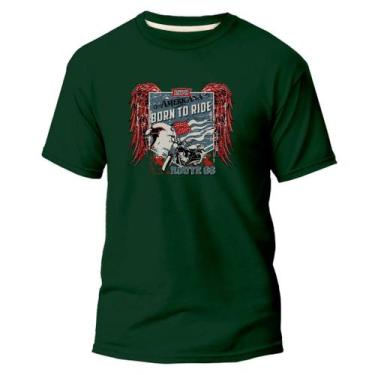 Imagem de Camiseta Basica Algodão Premium Estampa Digital Born To DTF - Pavesi, 