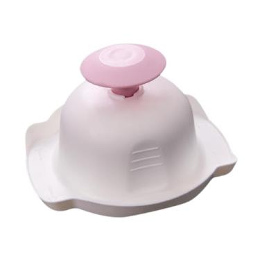 Imagem de Generic Protetor de dedos para fatiador de alimentos, portátil e fácil de usar, ralador de vegetais profissional com proteção anticorte para os dedos, Rosa