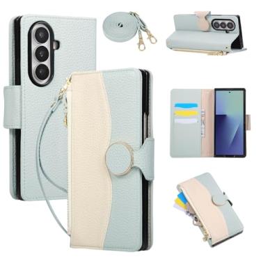 Imagem de Asuwish Capa de telefone para Samsung Galaxy Z Fold 5 PJLZWLLK EUA Azul