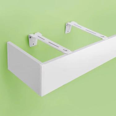 Imagem de Caixote de montanha ultralongo de 3,7 m (12,1 pés) para varão de cortina de trilho único/duplo - perfeito para decoração de casa e tratamentos de janela