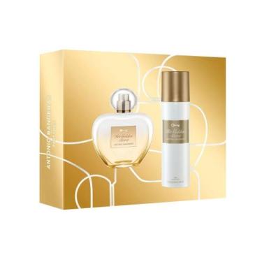 Imagem de Kit Banderas Her Golden Secret Edt Perf Fem 80Ml E Deo 150Ml