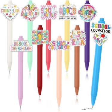 Imagem de Geyoga 10 canetas esferográficas de presente de apreciação escolar para aconselhamento escolar, lembrancinhas, artigos de festa