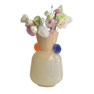 Imagem de Vasos criativos de vidro duplo para sala de estar, mesa de jantar, flores secas, arranjos de flores, ornamentos de flores, vaso de mesa