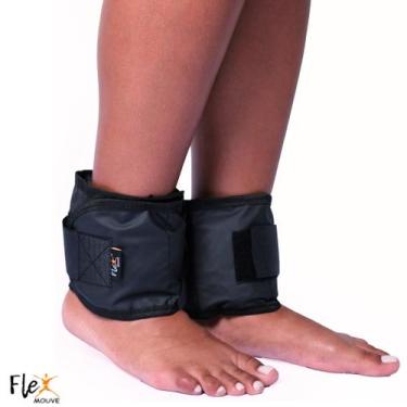 Imagem de Caneleira De Peso 5kg Par Tornozeleira Peso Treino Exercício Exercício