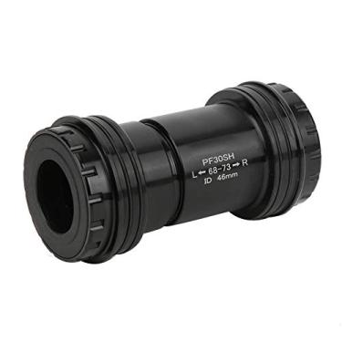 Imagem de Cuofyunl pf30 liga bicicleta rosca integrada parafuso de bloqueio suporte inferior 46mm para acessório de pedaleira