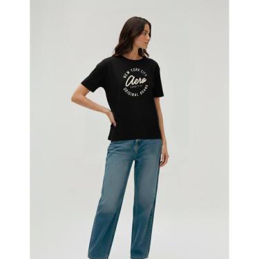 Imagem de Camiseta Manga Curta Feminina Silkada Aéropostale-Feminino