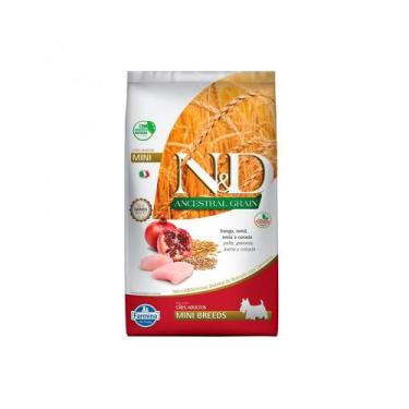 Imagem de Ração NeD Ancestral Grain Frango E Romã - Adult Mini Breeds 10,1Kg - N