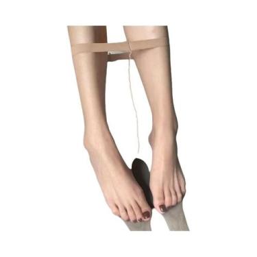 Imagem de Meia-calça Ultrafina Transparente De Verão Para Mulheres, Com Virilha 