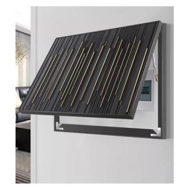 Imagem de Arte decorativa de parede para painéis de disjuntores e capas de caixa de medidores - Solução de decoração de casa elegante para armários de caixa de fusíveis elétricos