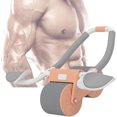 Imagem de Rolo De Exercício Abdominal | Rolo Ab Com Suporte De Cotovelo | Dynamic Core Trainer, Rolo De Roda Ab Com Alça Antiderrapante Para Treino De Abdominais