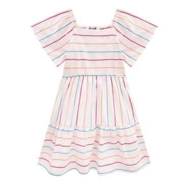 Imagem de Vestido Infantil em Tricoline Maquinetado Kukiê-Feminino