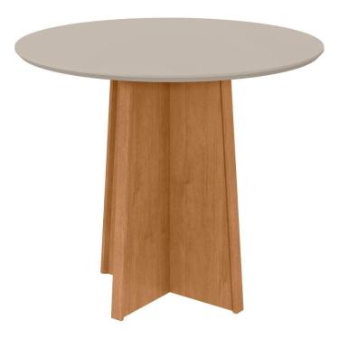 Imagem de Conjunto Mesa Celebrare 100cm Tampo Mdf/vidro 4 Cadeiras