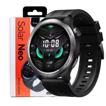 Imagem de Smartwatch Relógio Haylou Solar Neo Conecta Com Strava Faz Recebe Chamadas Recebe Notificaçoes Gps-Unissex