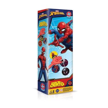 Imagem de Jogo Tapa Certo Spiderman - Brinquedos Estrela