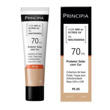 Imagem de Protetor Solar Principia Niacinamida FPS70 Cor 2.0 PS-05 30ml