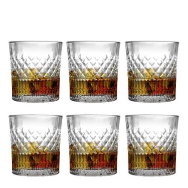 Imagem de Jogo de Copos Esplanada Rocks Cristal 6pcs 335ml - Ruvolo