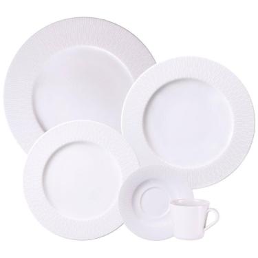 Imagem de Aparelho De Jantar Tramontina Santorini Em Porcelana Decorada 20 Peças 96589026