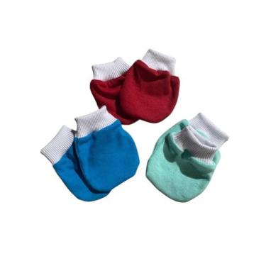 Imagem de luvinha maternidade bebe - Clecia Baby, KIT 3 LUVINHAS REF L