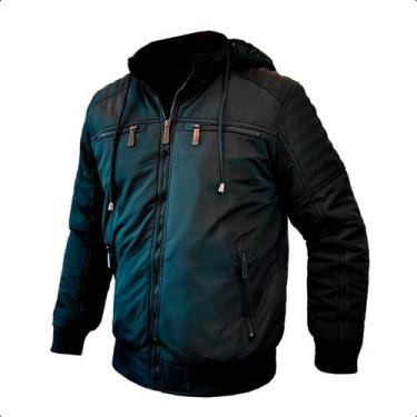 Imagem de Jaqueta Masculina Forrada Quente Casaco Blusa Impermeável - Klizz, Jqm