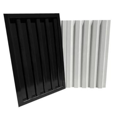 Imagem de Forma Ripas BLACK 50 x 40 cm - Referência P89 - atacadão das formas 3d