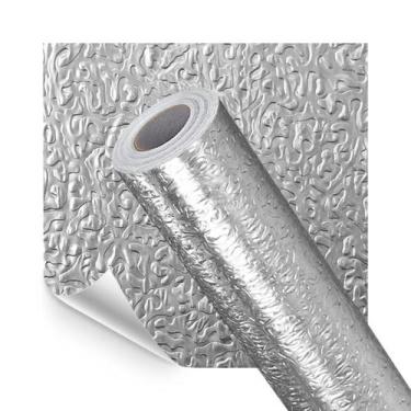 Imagem de 3 Papel Alumínio Adesivo Metalizado Cozinha 2m x 40cm - Ami