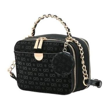 Imagem de Bolsa Feminina Pequena Alça Transversal Elegante Chenson-Feminino