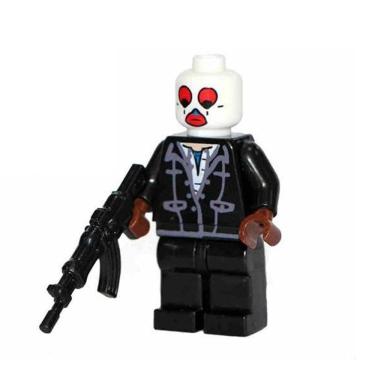 Imagem de Boneco Super Heroi Vilão Hq Bloco De Montar