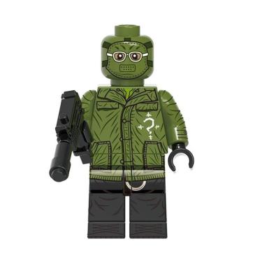 Imagem de Boneco Super Heroi Vilão Hq Bloco De Montar