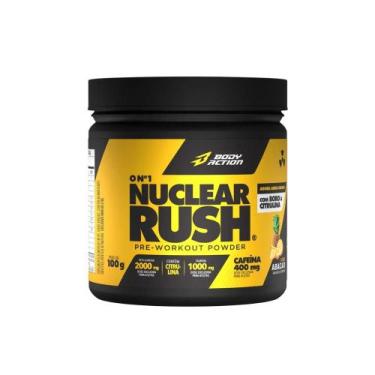 Imagem de Pré-treino Nuclear Rush Bodyaction 100g - Suplemento Alimentar em Pó, 
