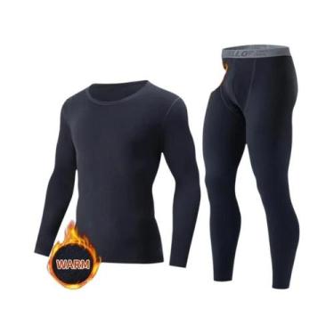 Imagem de Conjunto De Roupa Térmica Masculina Long Johns 1/2/4 Peças Para Outono