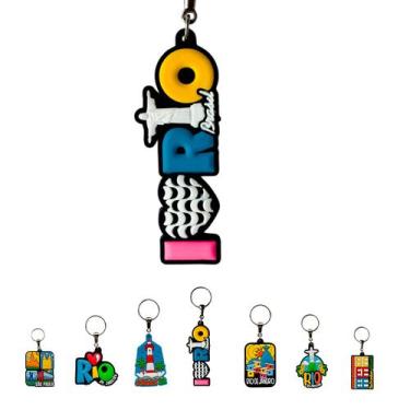 Imagem de Chaveiro de Borracha Turismo/Turístico I Love Rio de Janeiro - Portal 