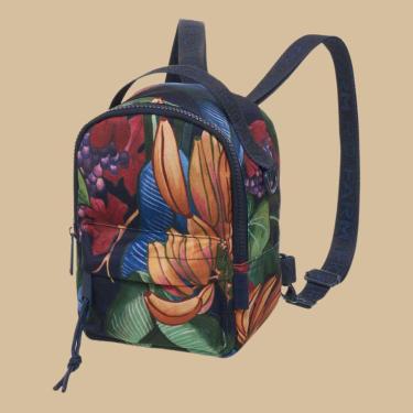 Imagem de Mini Mochila Borogodó Banana Uva Feminina-Feminino