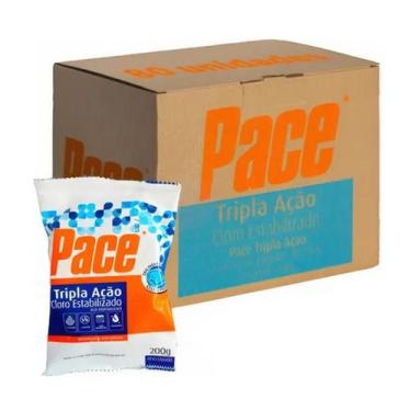 Imagem de kit 80 PASTILHAS PACE TRIPLA ACAO 200gr - HTH