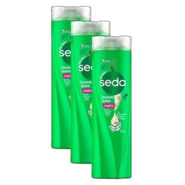 Imagem de Kit 3 Shampoo Seda Crescimento Saudavel 325Ml