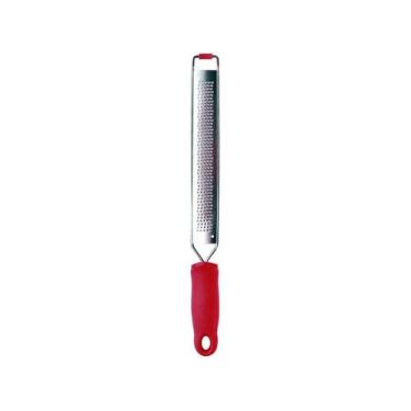 Imagem de Ralador Régua Fino com Cabo Oikos VERMELHO, Vermelho