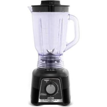 Imagem de Liquidificador Arno Power Mix Lq33 700w Limpa Fácil Preto 110V