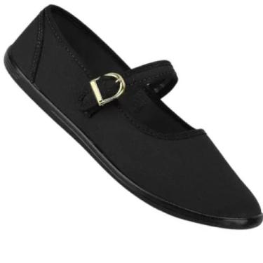 Imagem de Sapatilha Moleca 520.75 Feminina, Preto, 37