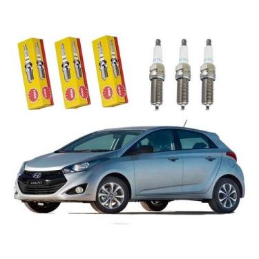 Imagem de Jogo De Velas Ignição Ngk Hyundai Hb20 1.0 12v 2012 A 2015
