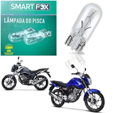 Imagem de Lãmpada do pisca 12v 15w esmagada smartfox cg titan fan 125 150 160 cb