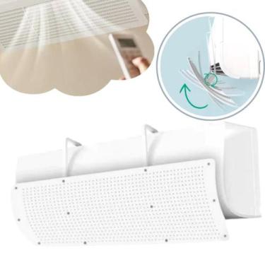 Imagem de Defletor Ar Condicionado Direcionador de Vento 90CM com Regulagem - Co