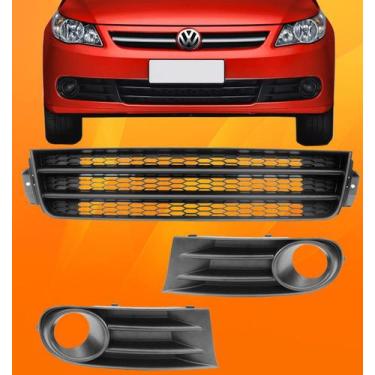 Imagem de Kit Grade Para Choque Dianteiro Gol /voyage G5 C/furo - DTS