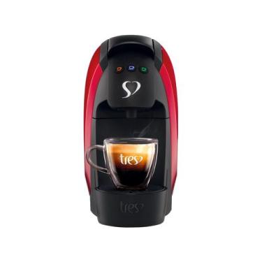 Imagem de Cafeteira Espresso Luna Vermelha Automática - TRES 3 Corações, Vermelh