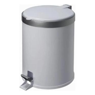 Imagem de Lixeira Cesto Lixo 12 Litros Pedal Primeira Linha Veja Aqui - Congratu