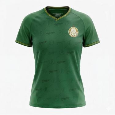 Imagem de Camiseta Palmeiras Feminina Legado Original Licenciada Betel-Feminino