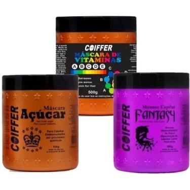 Imagem de Kit Cronograma Capilar Para Loiras Coiffer - Congratulations Store