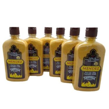 Imagem de Kit Molho Pimenta Mendez 450ml 06 Cremosa Defumada Chipotle