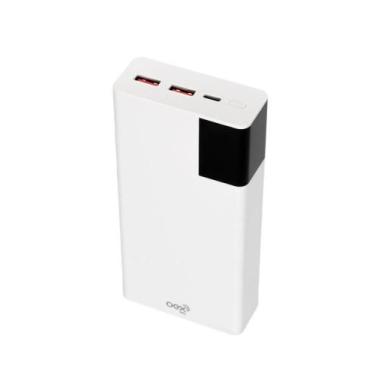 Imagem de Carregador Portátil Power Bank USB C 20000mAh PB304 Branco - OEX