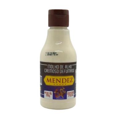 Imagem de Molho de Alho Mendez 215ml Cremoso Defumado