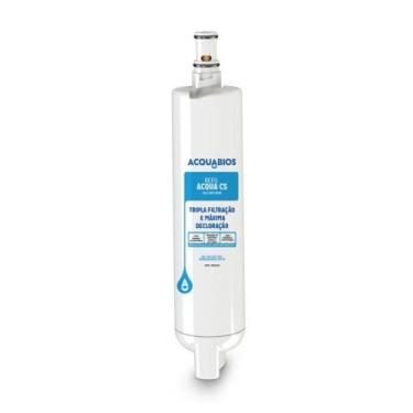 Imagem de Refil Purificador de Água Acquabios Acqua CS 30/34/35 Tripla Filtração